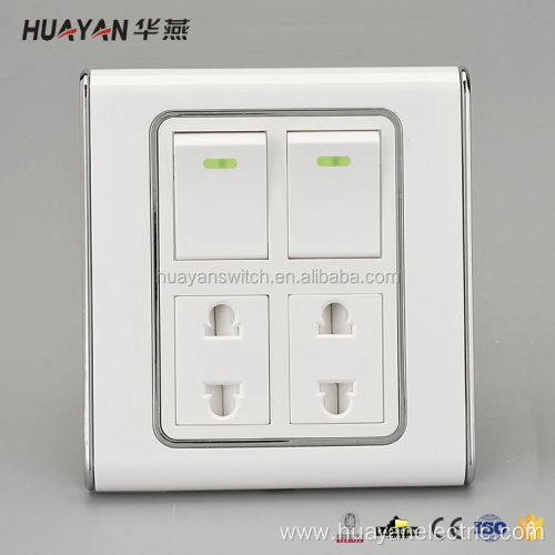 Hot sale different types modular combination wall switch